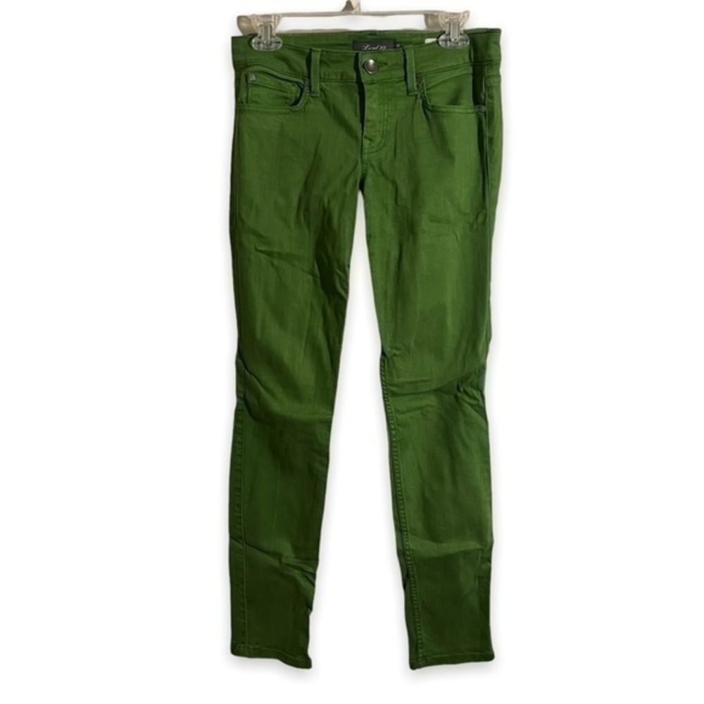 Level 99 green skinny jeans